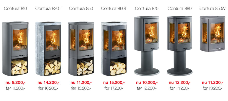 Contura 800 serie tilbud